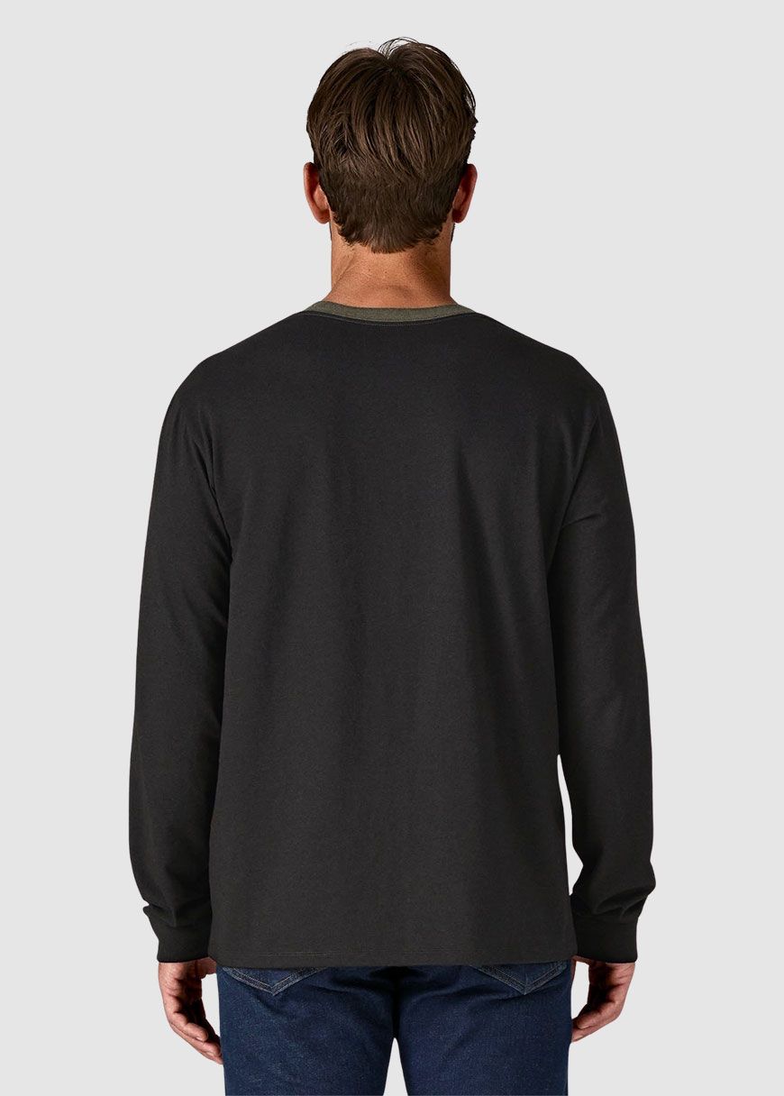 M's L/S Shop Sticker Pocket Responsibili-Tee