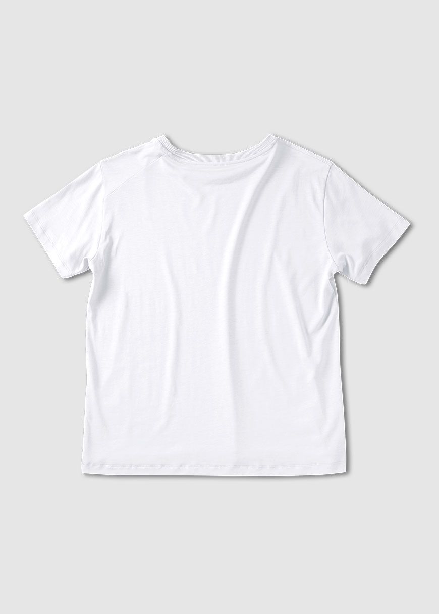 T-Shirt Tencel Cotton Women Tone T-Shirt Tencel Cotton Women Tone