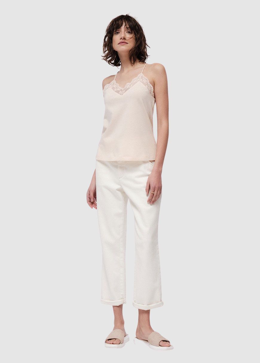 Top mit Spitze Top mit Spitze
