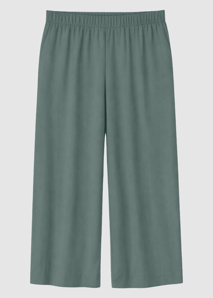 Wide Leg Viscose Pants Bottle