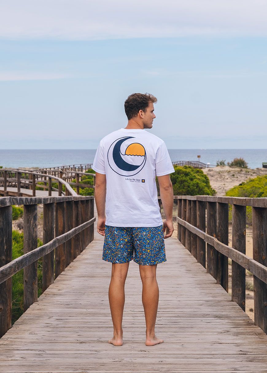 Men's Life By The Sea V Organic T-Shirt Men's Life By The Sea V Organic T-Shirt