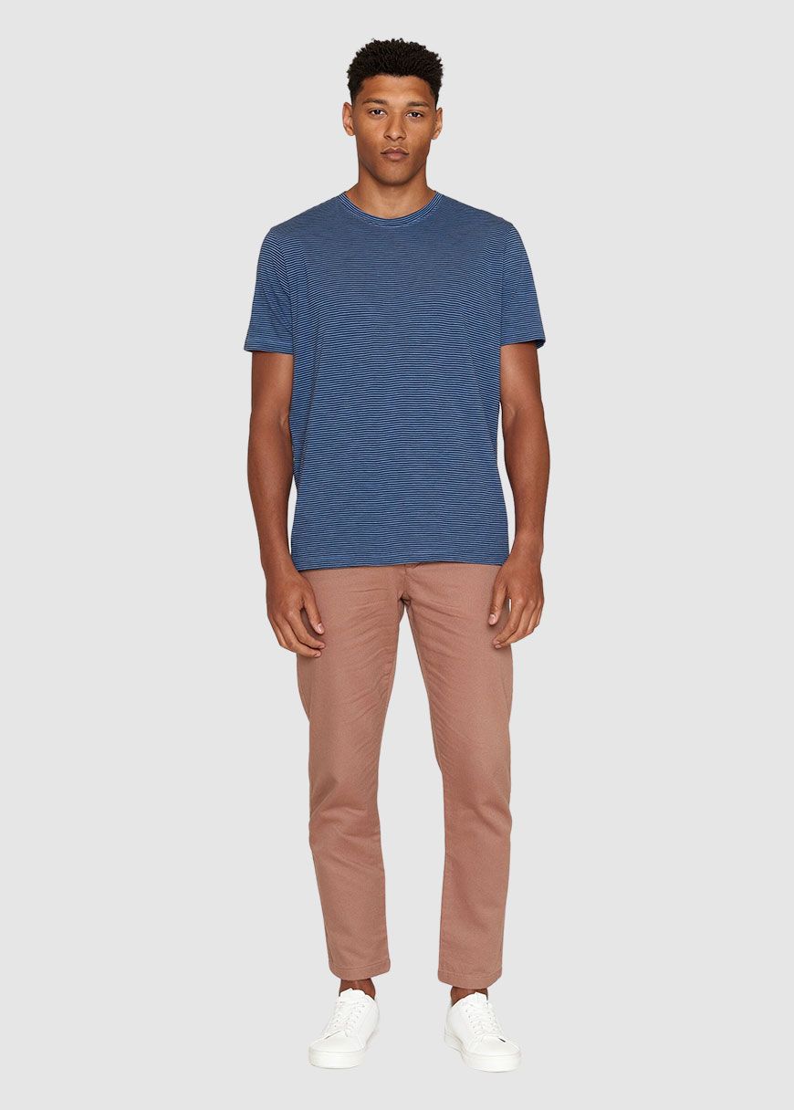 Narrow Striped Slub Tee Narrow Striped Slub Tee
