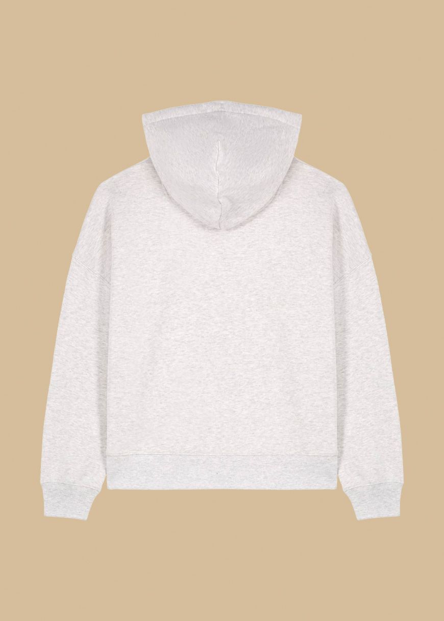Classic Hoodie Woman Cool Heather Grey