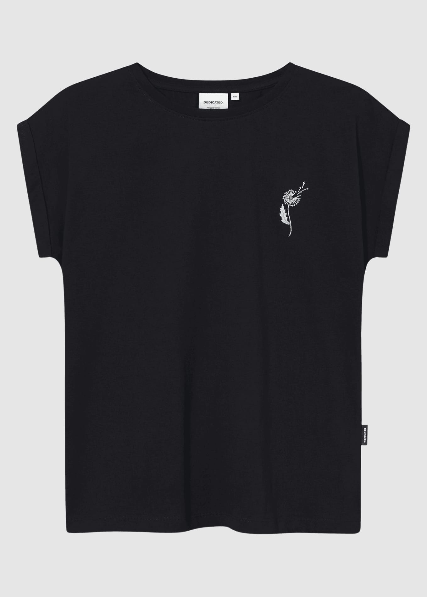T-Shirt Visby Dandelion Emb Black
