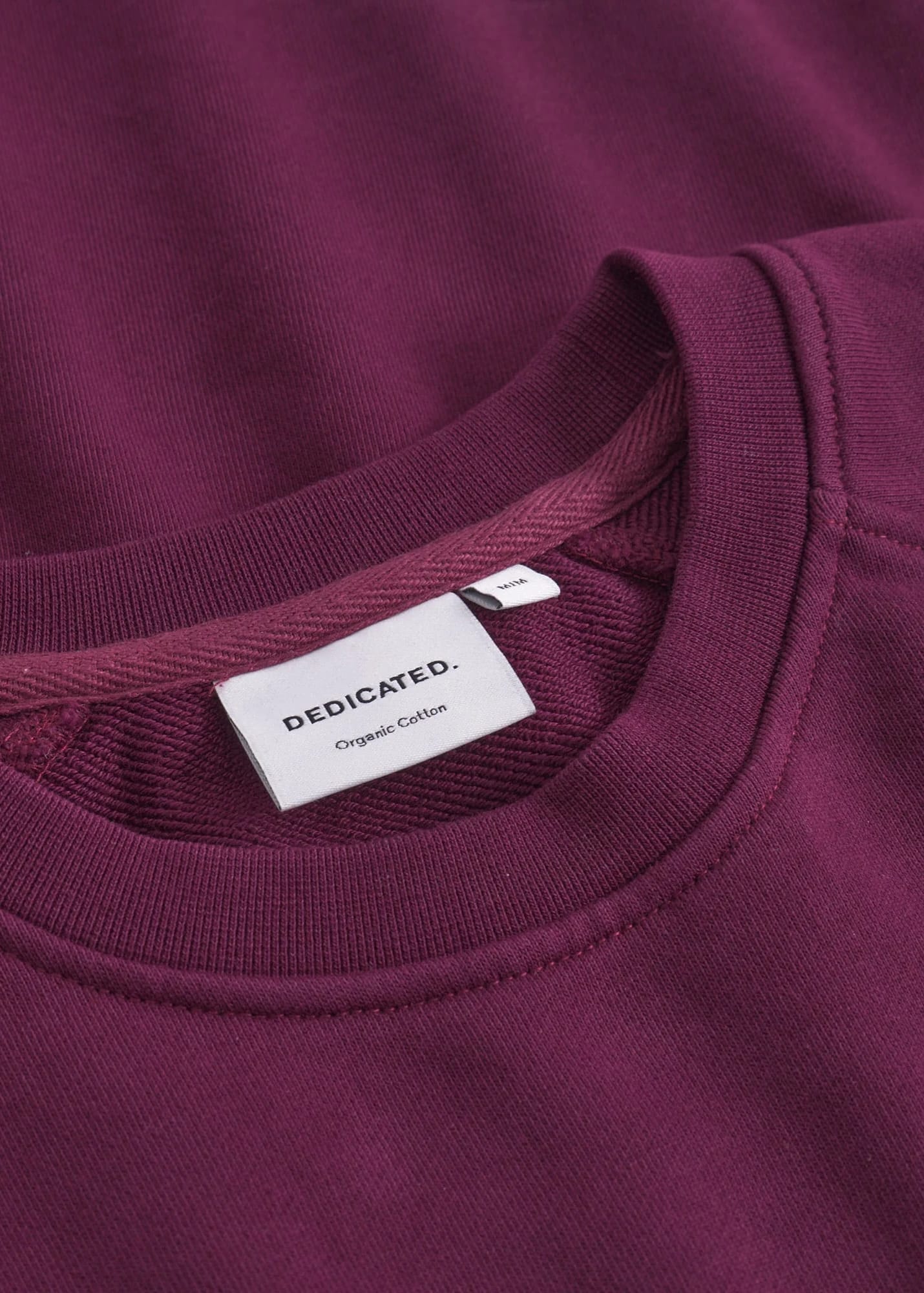 Sweatshirt Malmoe Base Fig Red