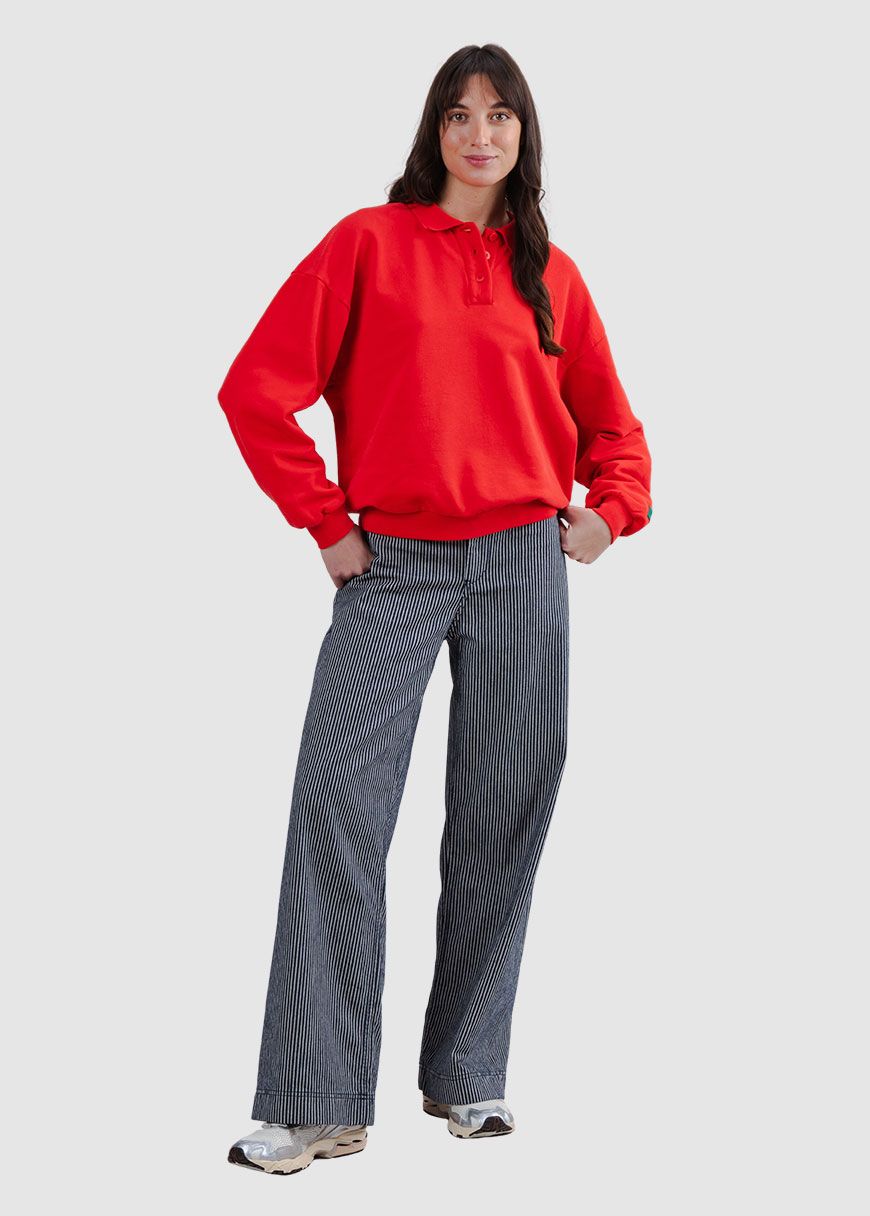 brava_brava_gum_polo_sweatshirt_AW_25_BRA_3994_Red_3_ae0354001a Brava Gum Polo Sweatshirt
