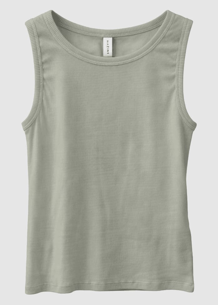 Basic Tanktop Eucalyptus