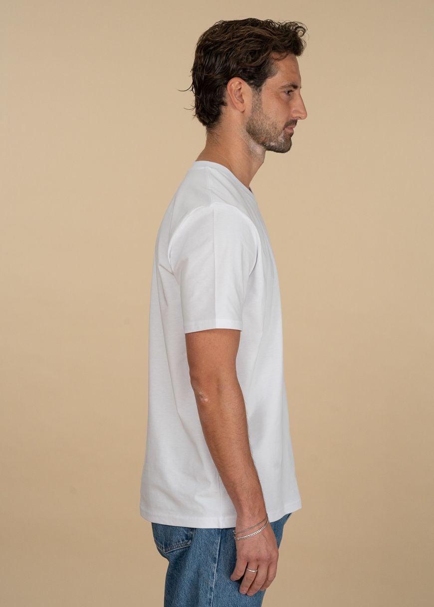 GXB-STTU169-WHITE-05.jpg Classic T-Shirt Man White