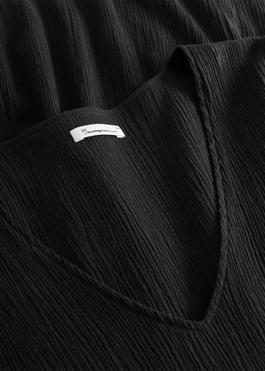 Cotton Crepe A-Shape Dress Cotton Crepe A-Shape Dress