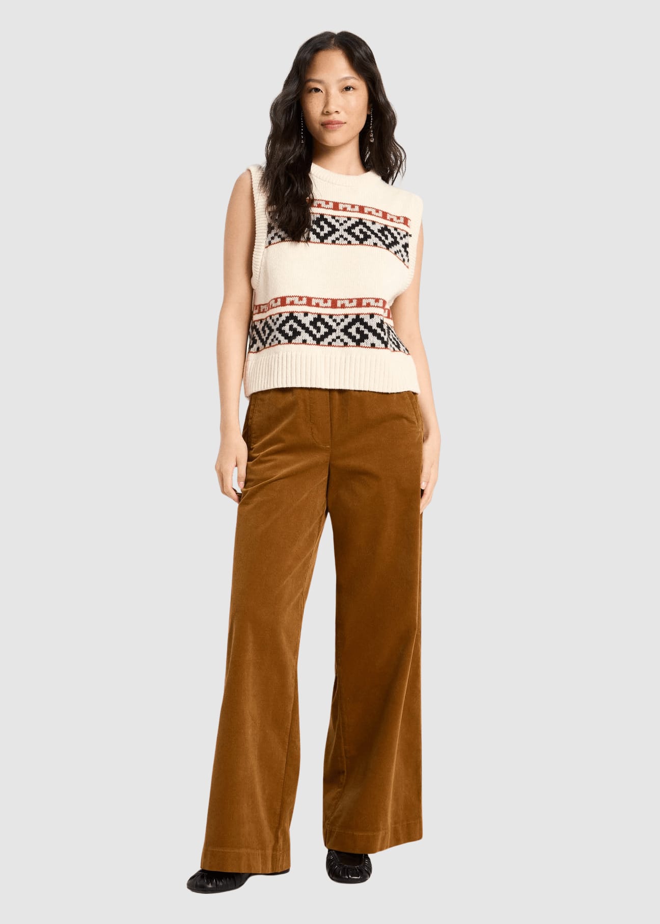 lanius-koeln-jacquard-pullunder-off-white-multicolour-4.jpeg Jacquard Pullunder Off White/ Multicolour