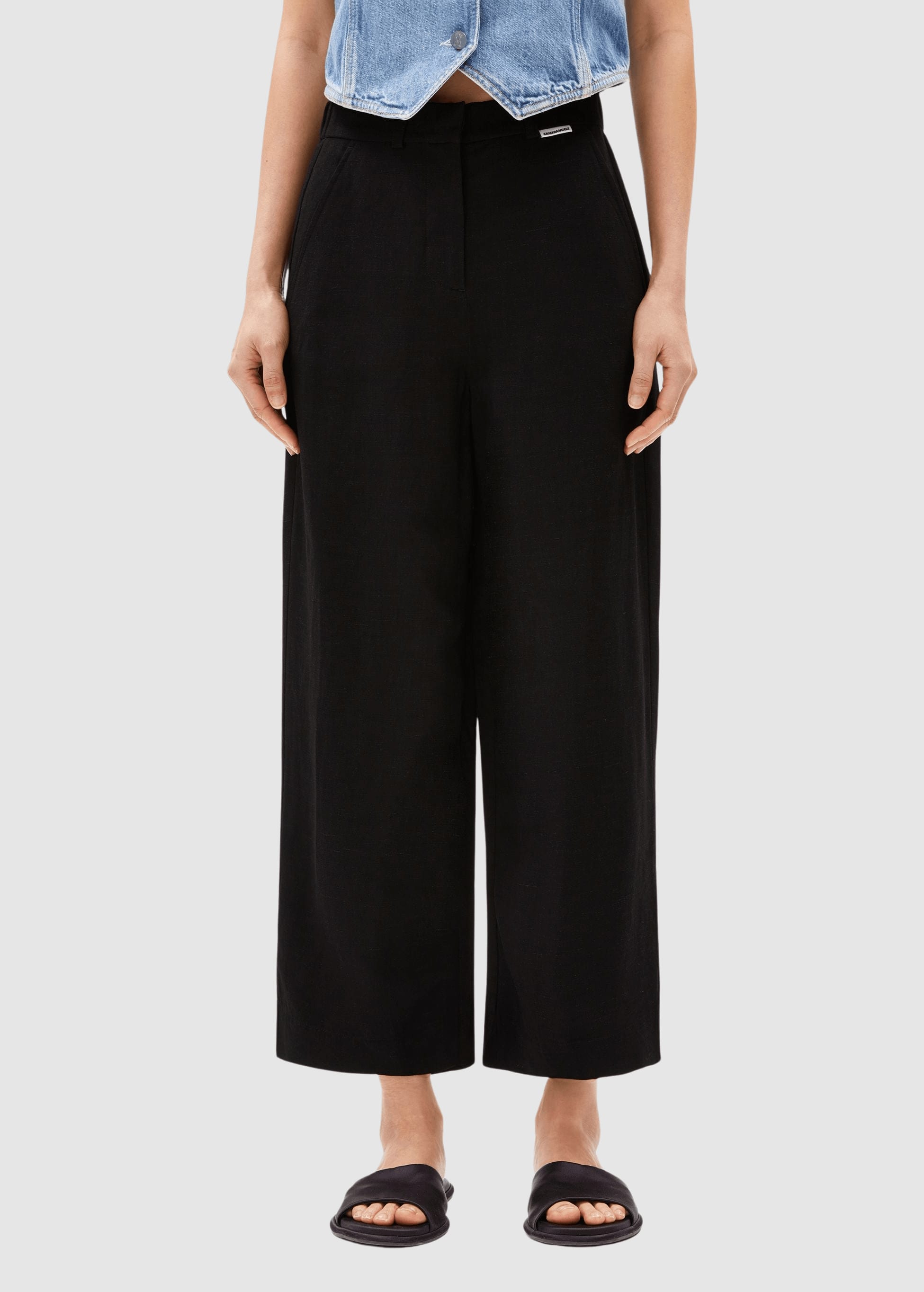 Caarunus Lino Pant Black