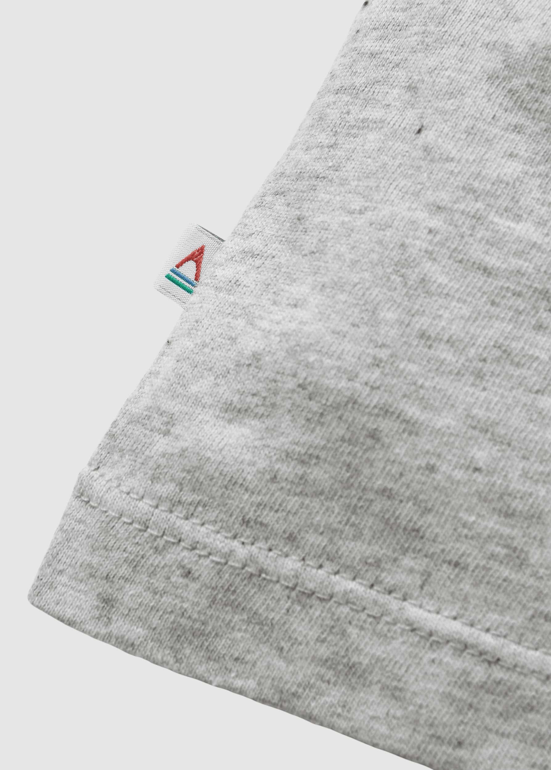 Passenger Recycled Cotton T-Shirt Grey Marl