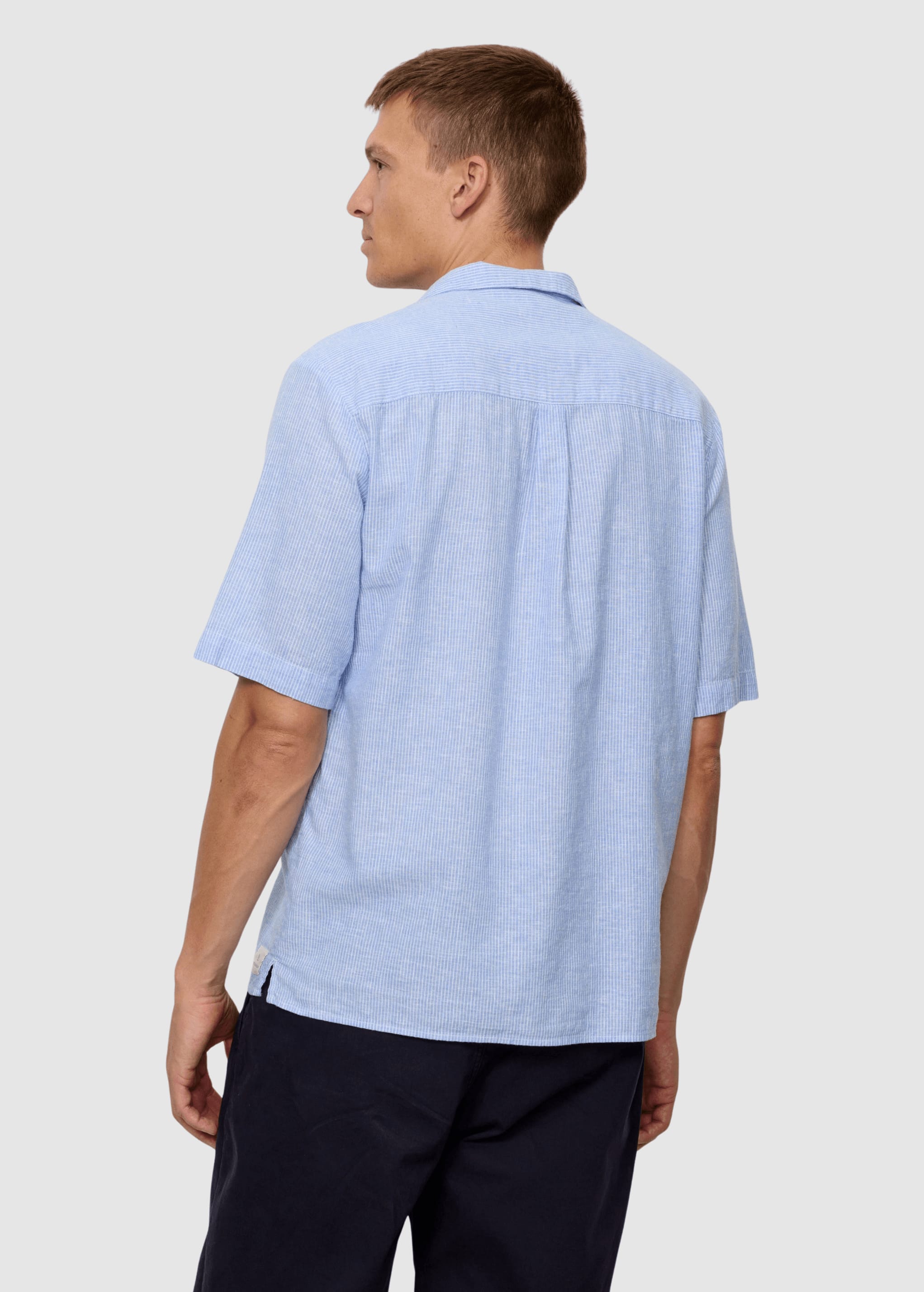 Shirt Cashew Stripes Blue