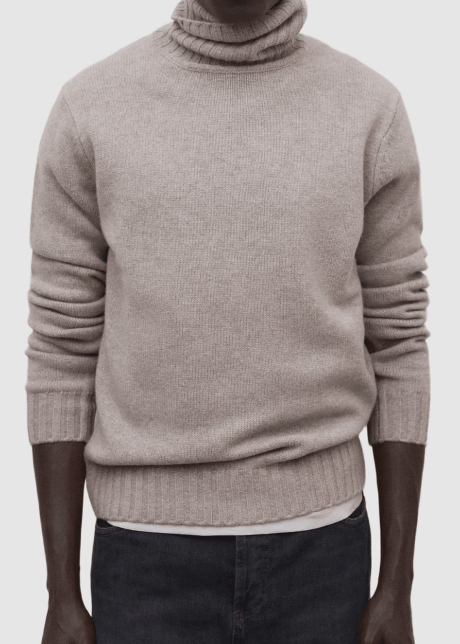 Brun Knit Man Toast Melange