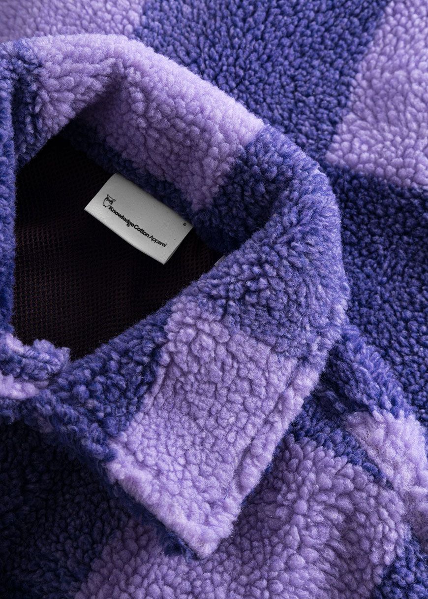 Checked Teddy Overshirt Checked Teddy Overshirt