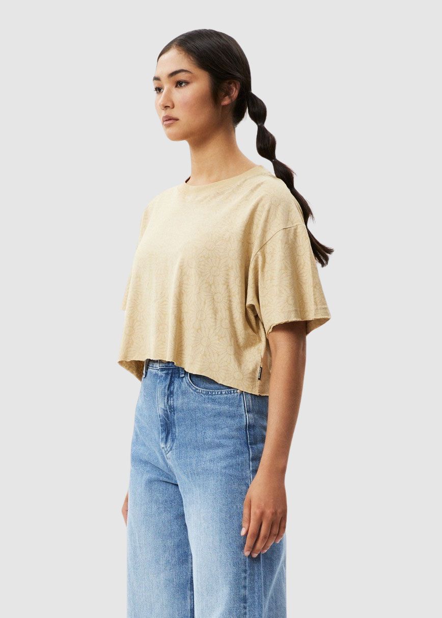 Dandy Slay Hemp Cropped Tee Dandy Slay Hemp Cropped Tee