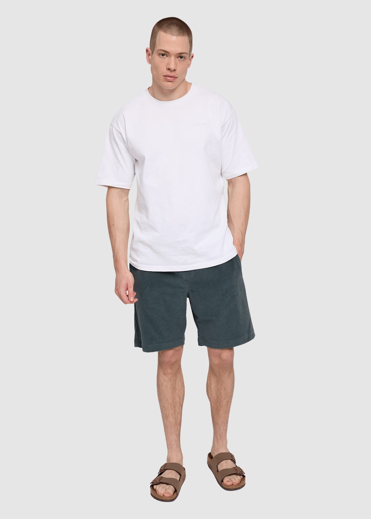 Corduroy Pull-On Shorts Bottle Corduroy Pull-On Shorts Bottle