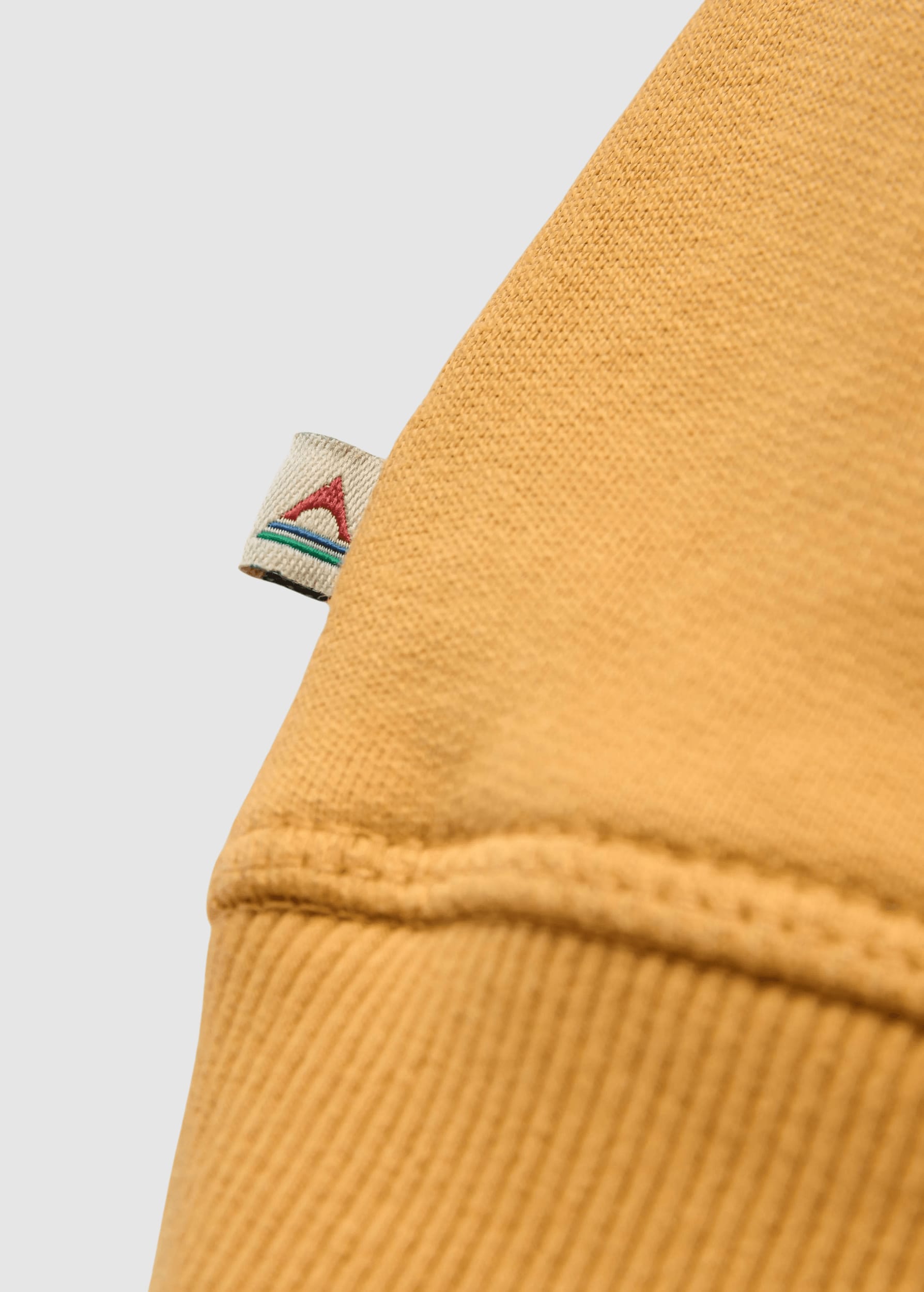 Roamer Recycled Cotton Hoodie Spruce Yellow