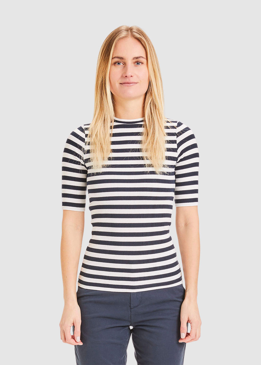 Canna Rib Tee Striped Canna Rib Tee Striped