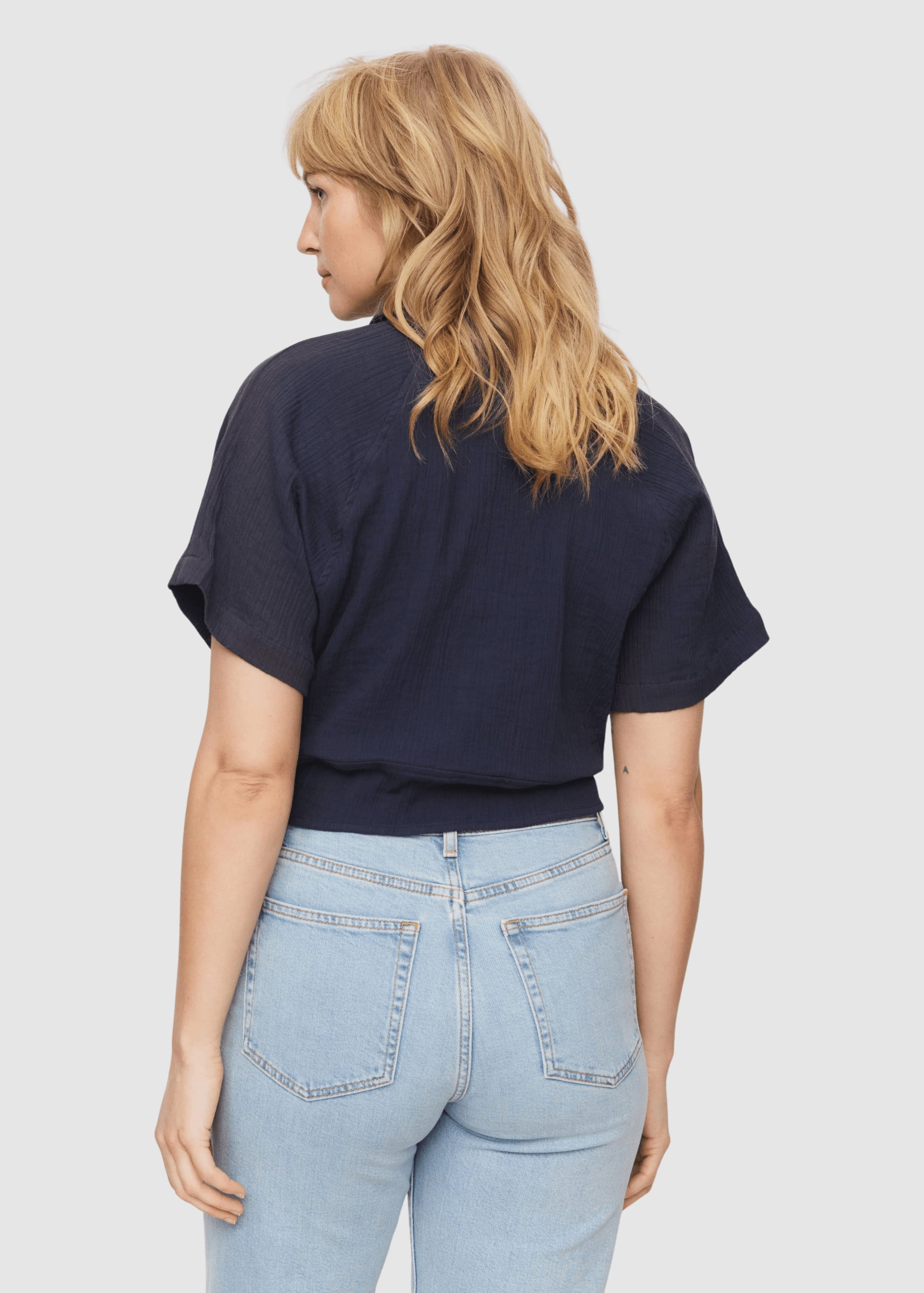 Blouse Tulip Navy Blouse Tulip Navy