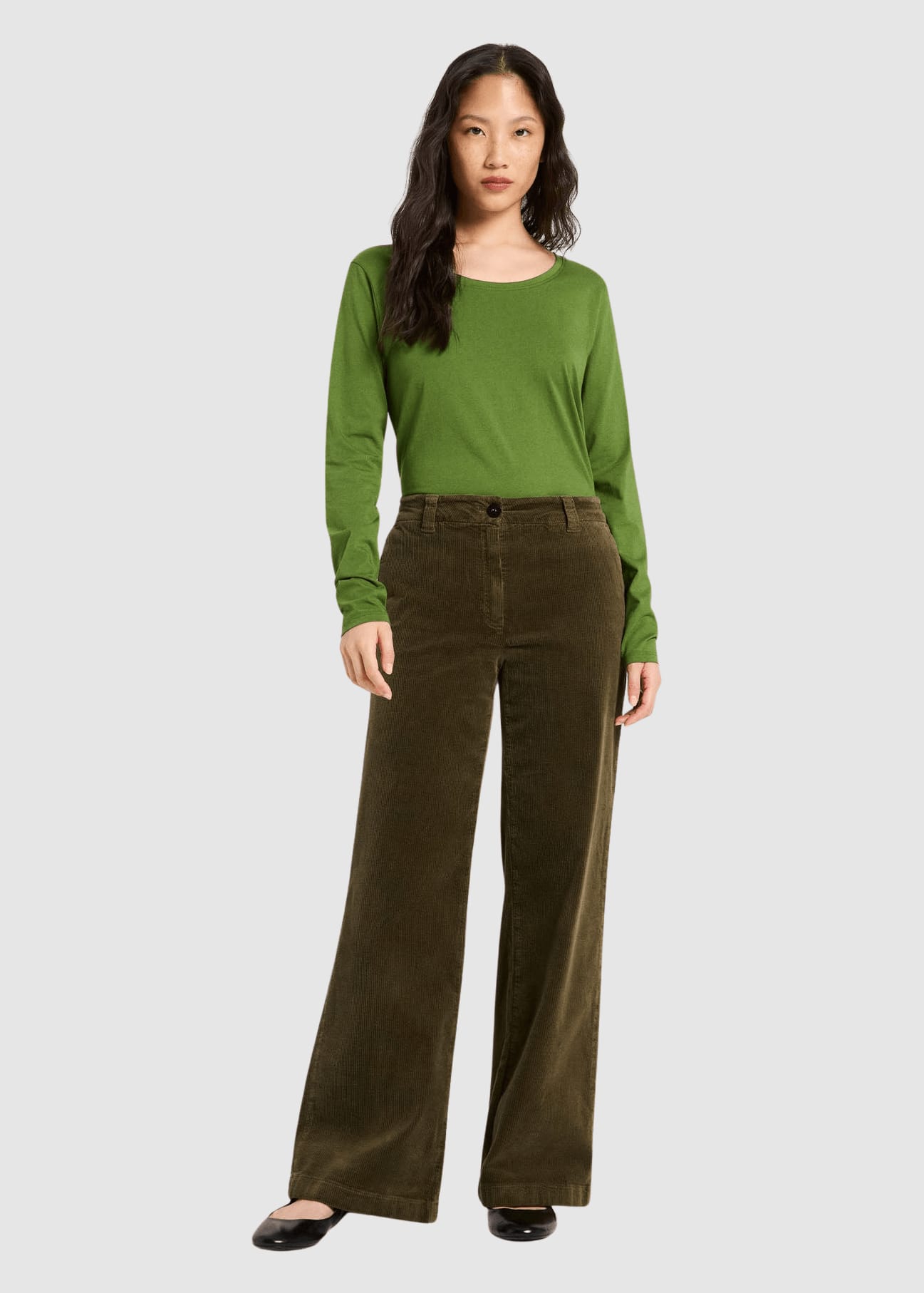 Langarmshirt Garden Green