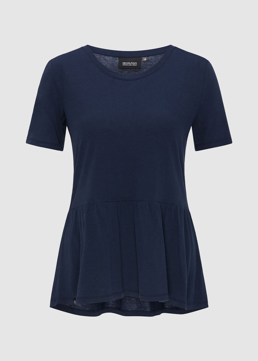Tencel Peplum T-Shirt Tencel Peplum T-Shirt