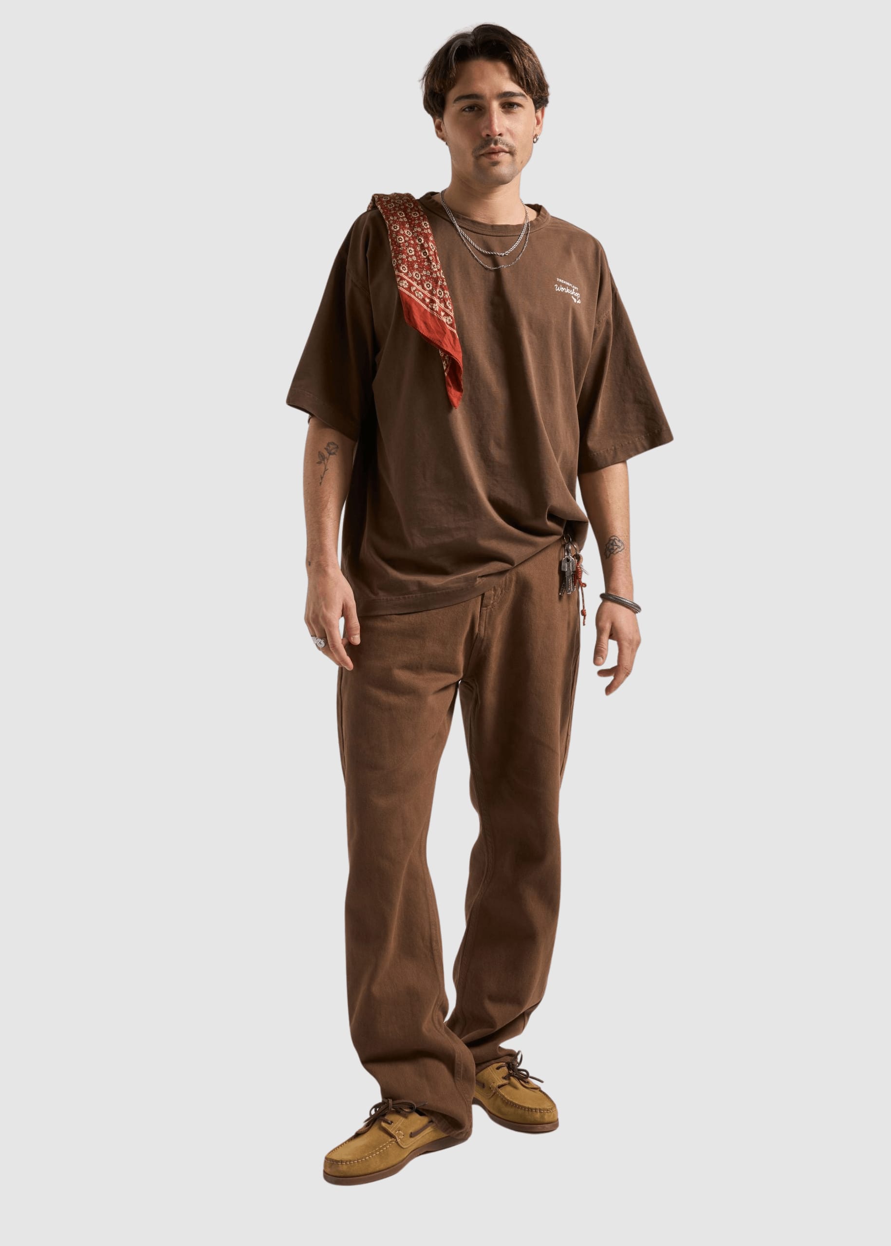 Operator Pants Saddle Brown