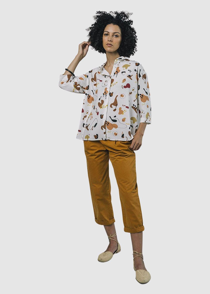 Inka Gold Pleated Pant Inka Gold Pleated Pant