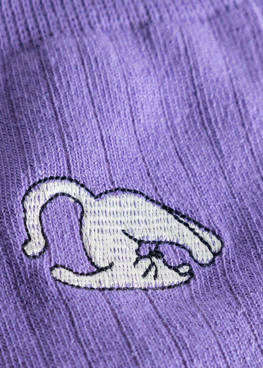 Rib Socks Knivsta Plow Pose