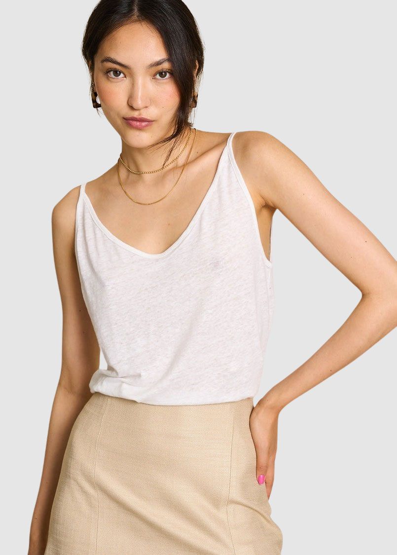Slip Top Triangle Linen Slip Top Triangle Linen