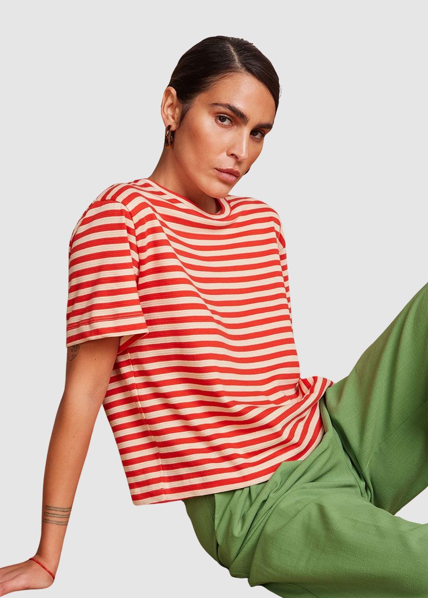 Boxy Tee Chopito Stripe Boxy Tee Chopito Stripe