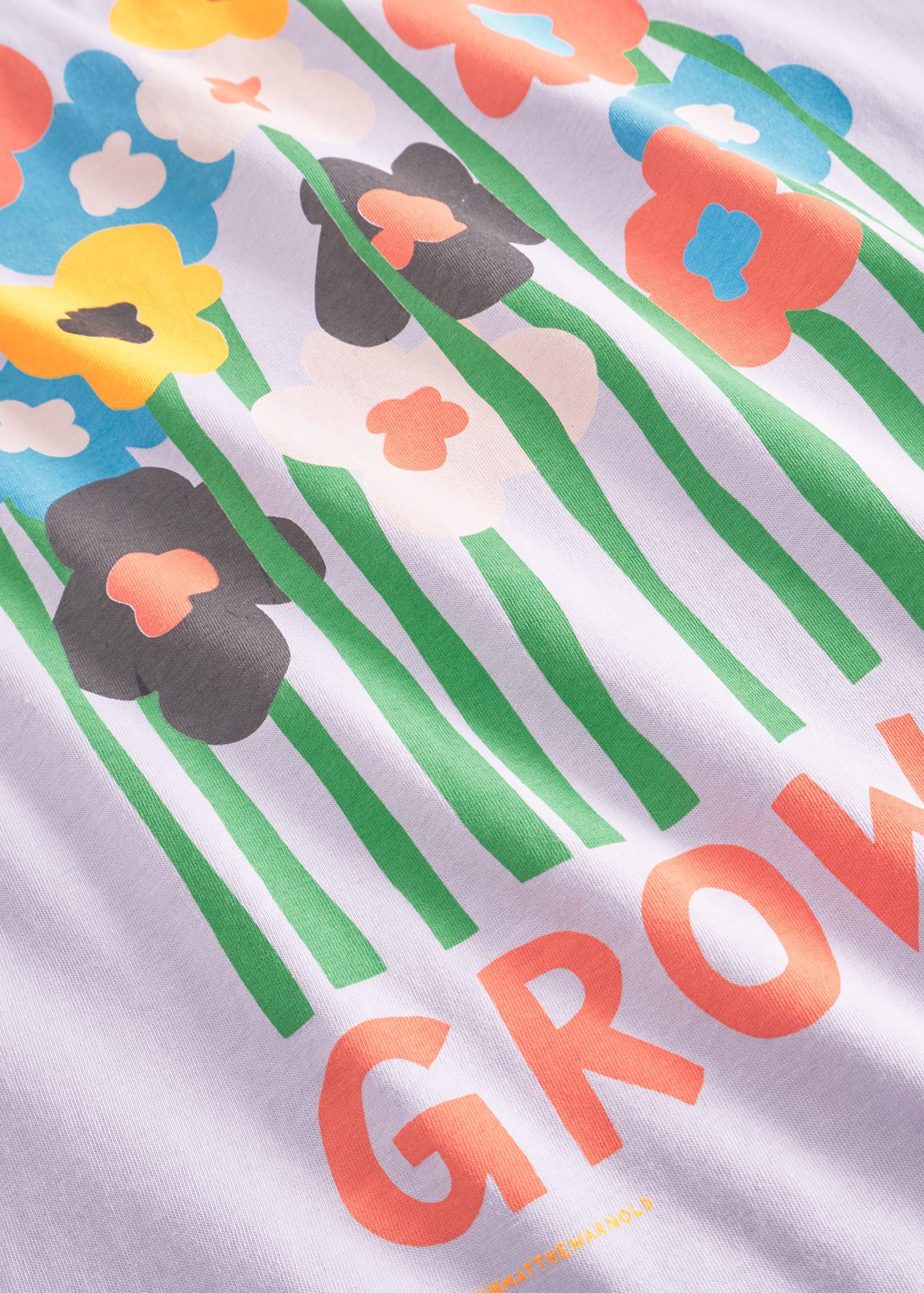 T-Shirt Vadstena Grow Up Thistle Purple