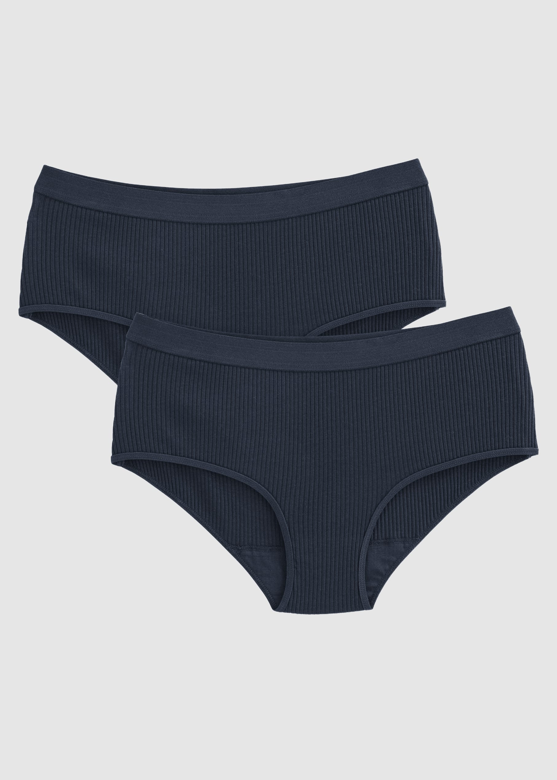 2er-Pack Ripp-Panty Dunkelblau