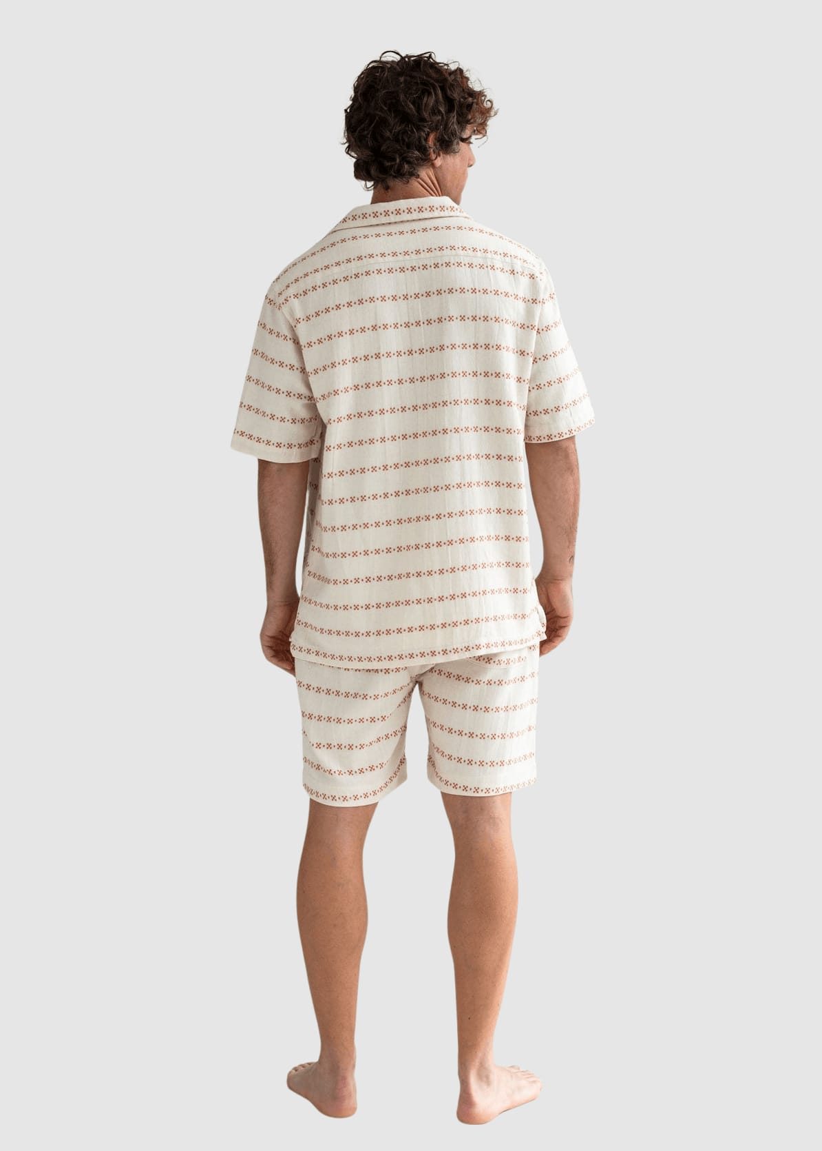 Neubukow Ecru/adobe Jacquard