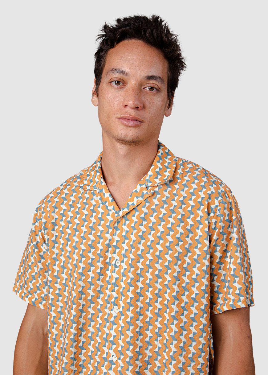 Tiles Aloha Shirt Tiles Aloha Shirt