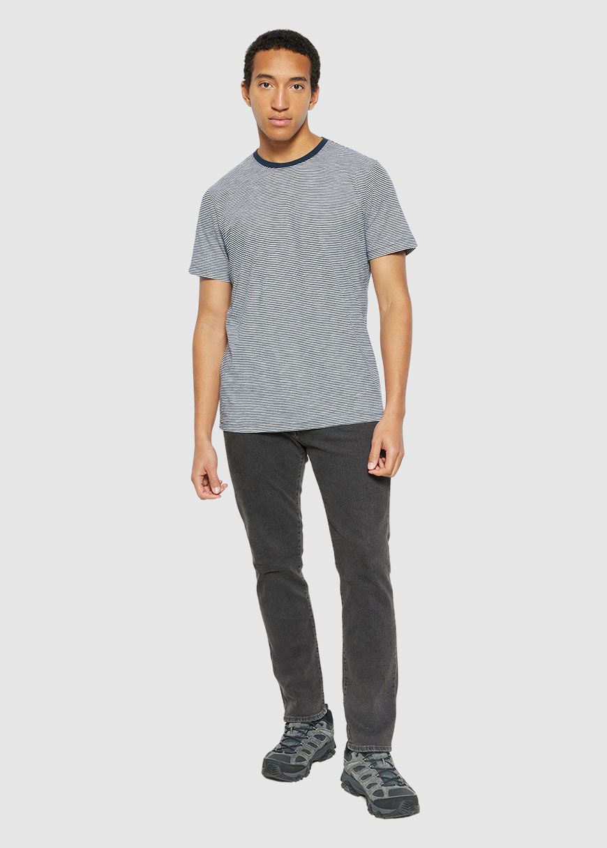 Regular Striped Basic Tee Regular Striped Basic Tee