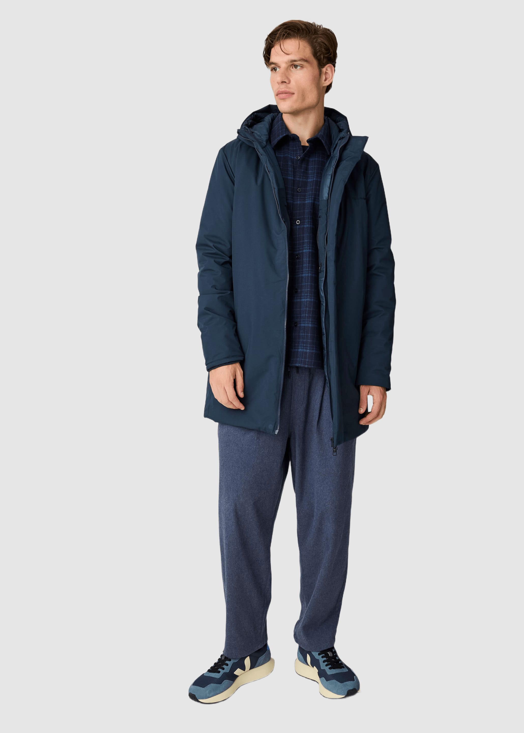 knowledge-cotton-apparel-soft-shell-parka-total-eclipse-3.jpeg Soft Shell Parka Total Eclipse