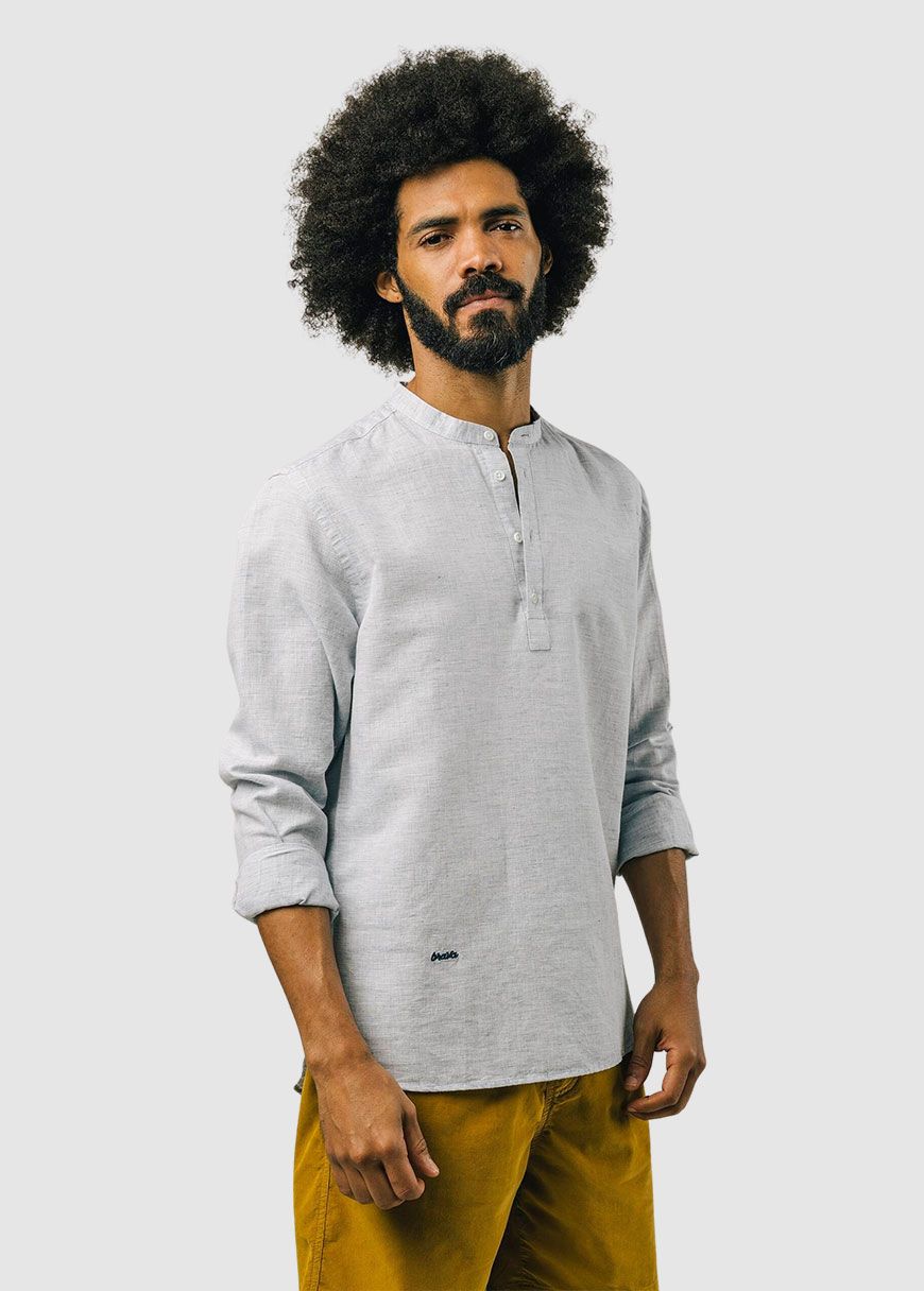 Slub Henley Shirt