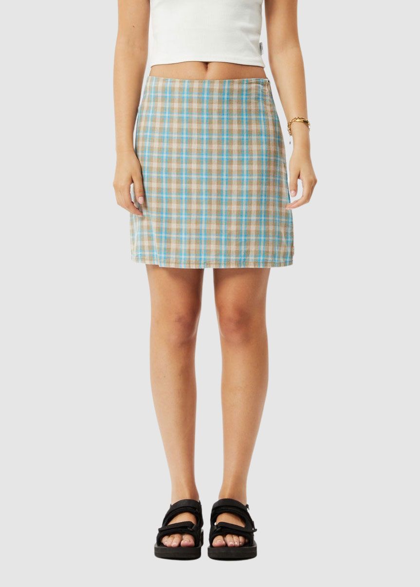 Millie Hemp Button Up Skirt