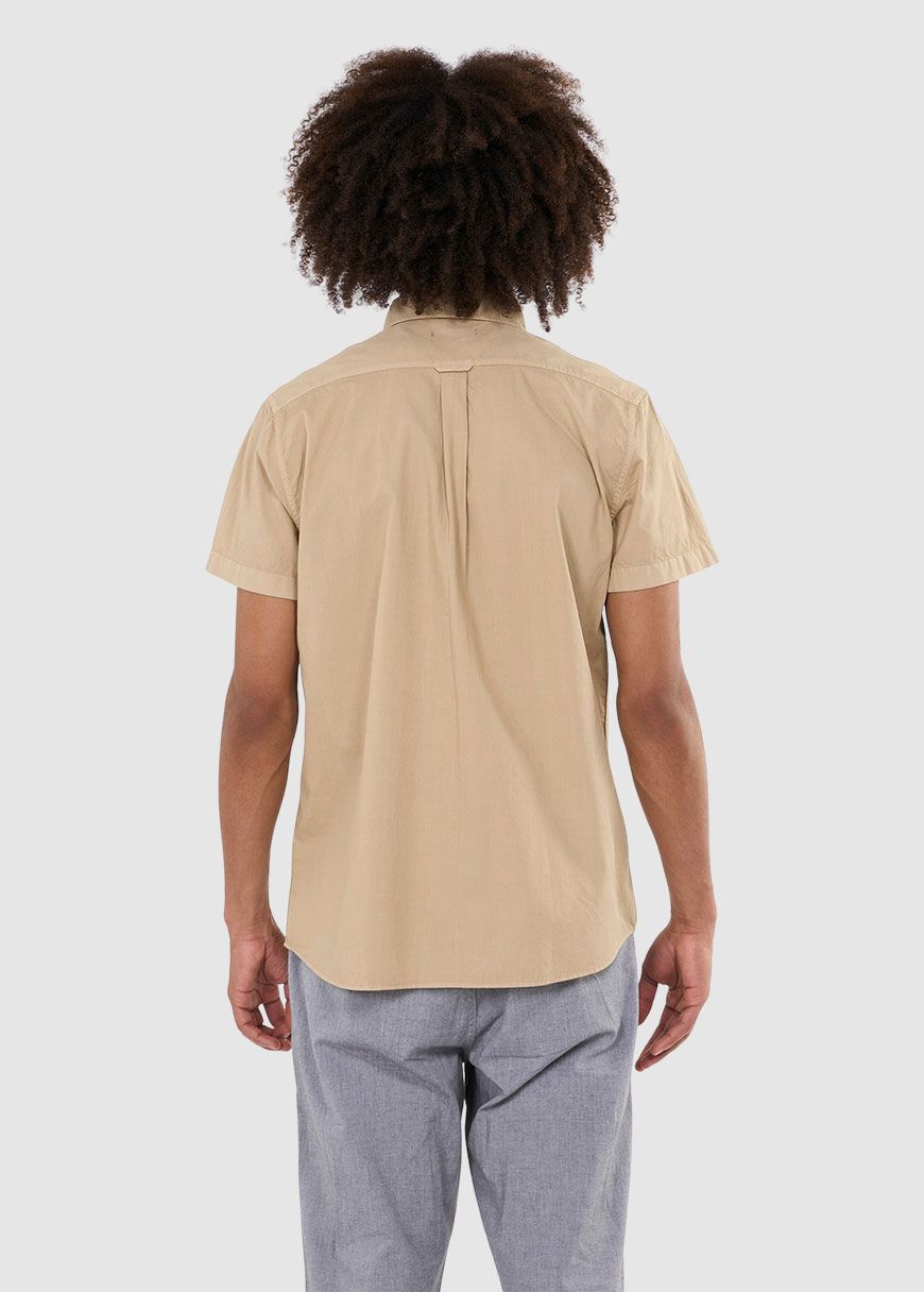 Costume Fit Cord Look Short Sleeve Shirt Costume Fit Cord Look Short Sleeve Shirt