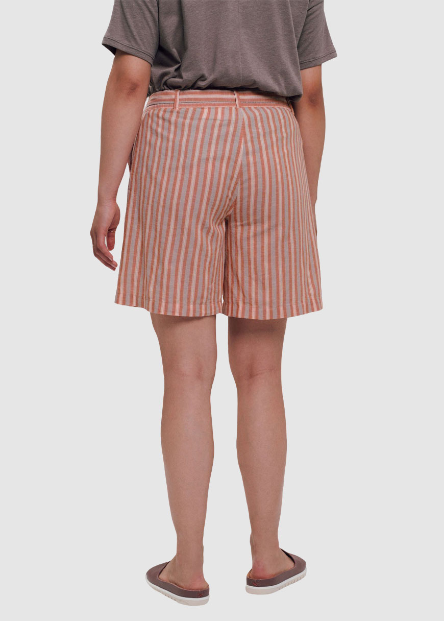 Linen Shorts Stripes Linen Shorts Stripes