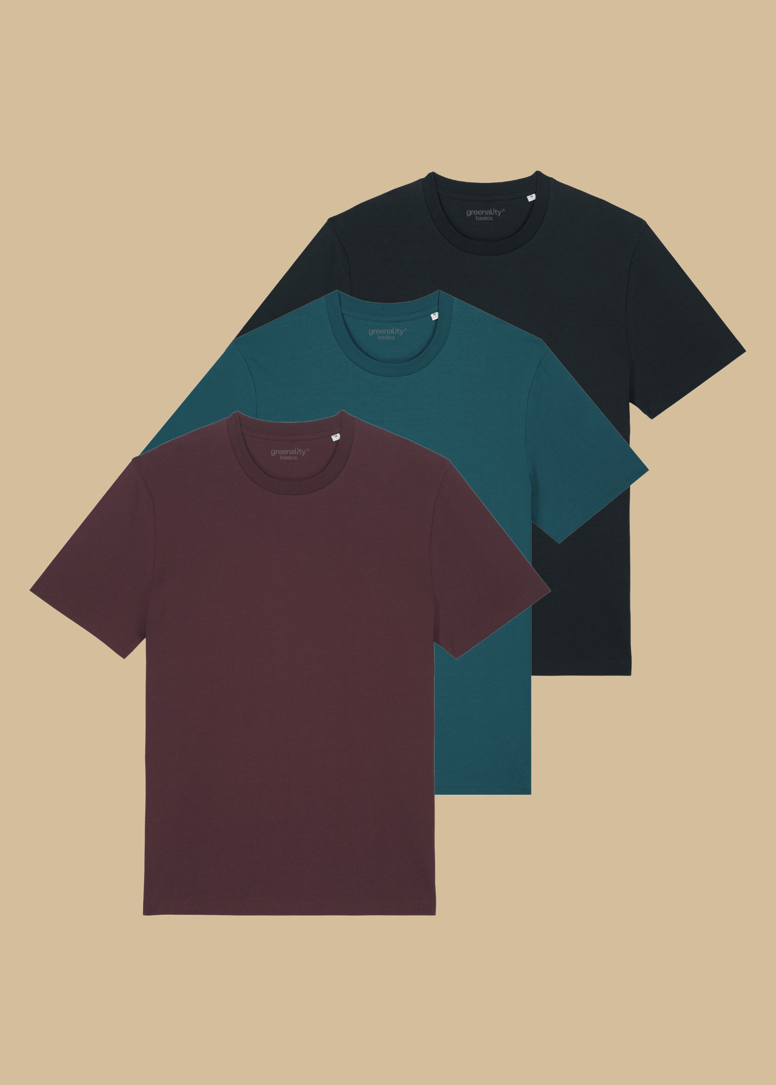 GXB-STTU169-3PACK-MIX10-01.jpg Classic T-Shirt Man 3er Pack Mix 10
