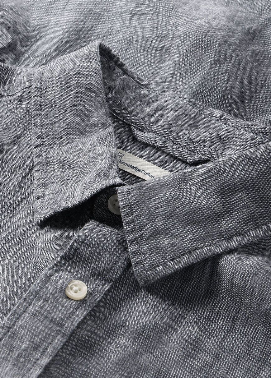 Regular Linen Short Sleeve Shirt