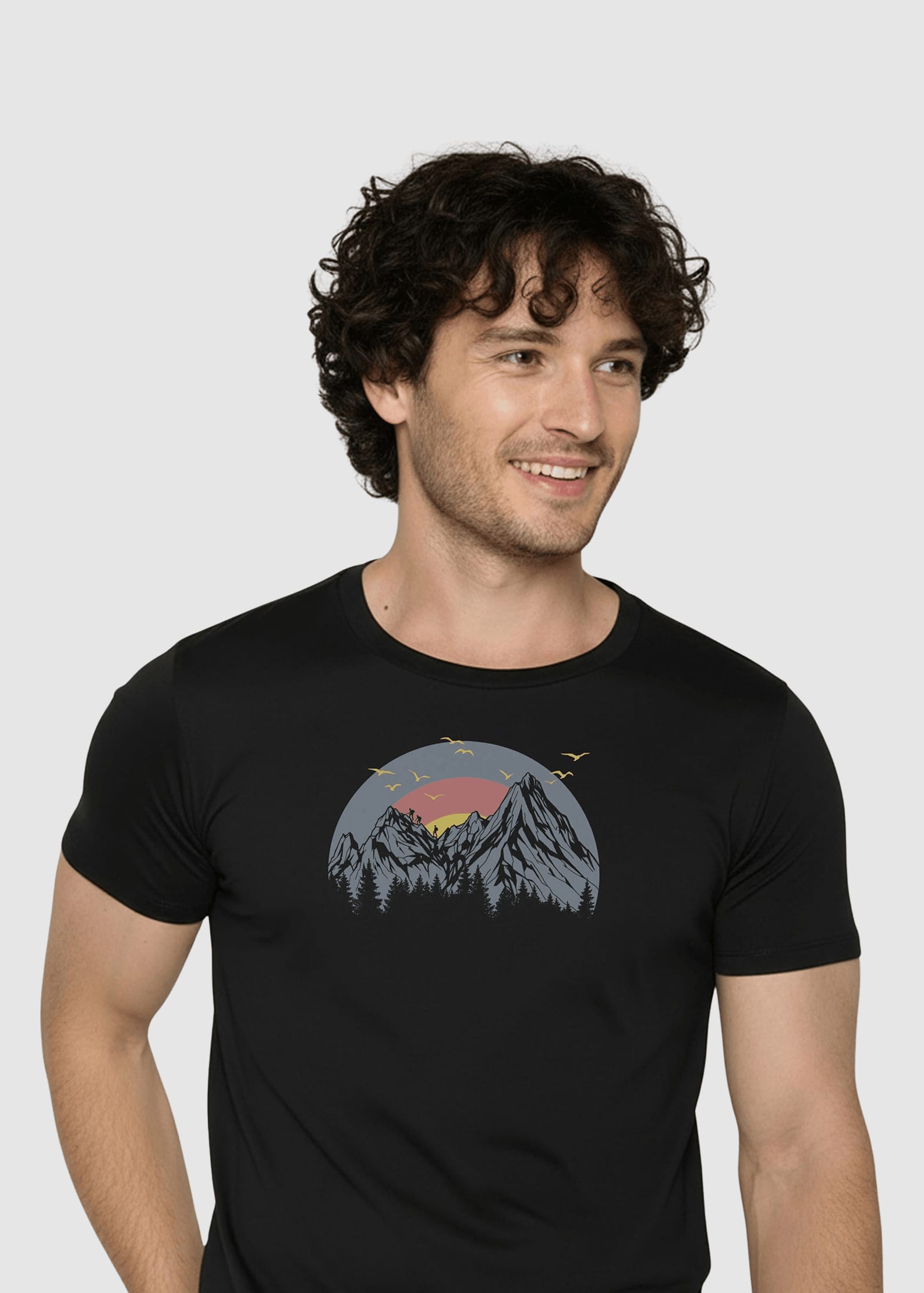 greenbomb-peak-circle-guide-t-shirt-black-2.jpeg Peak Circle Guide T-Shirt Black