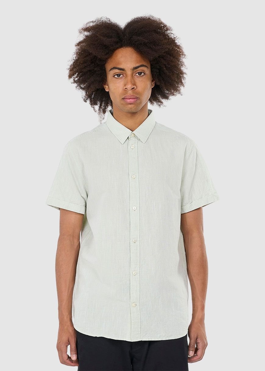 Custom Fit Linen Short Sleeve Shirt