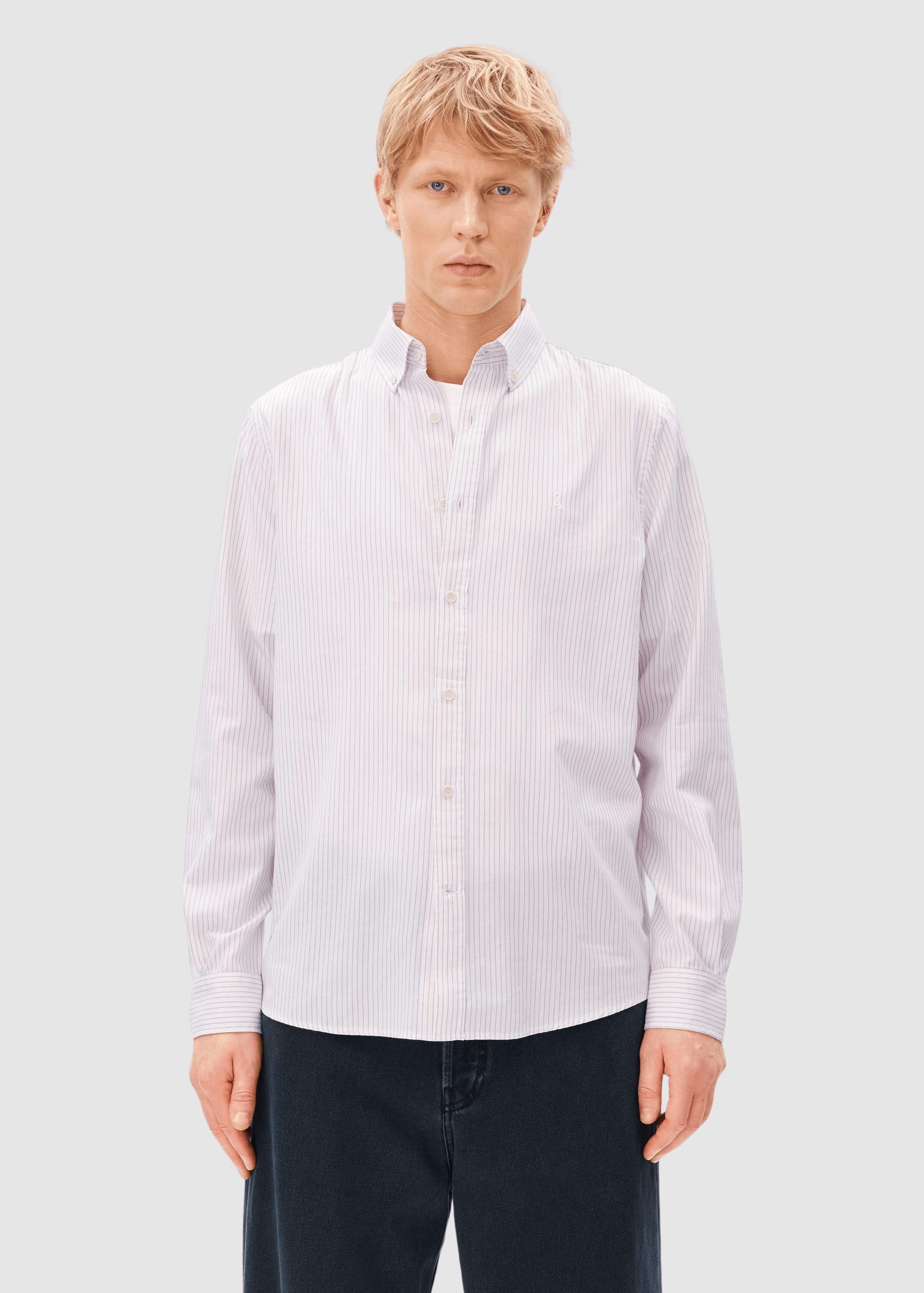 Quaasa Stripe Longsleeve Shirt Honey Reed