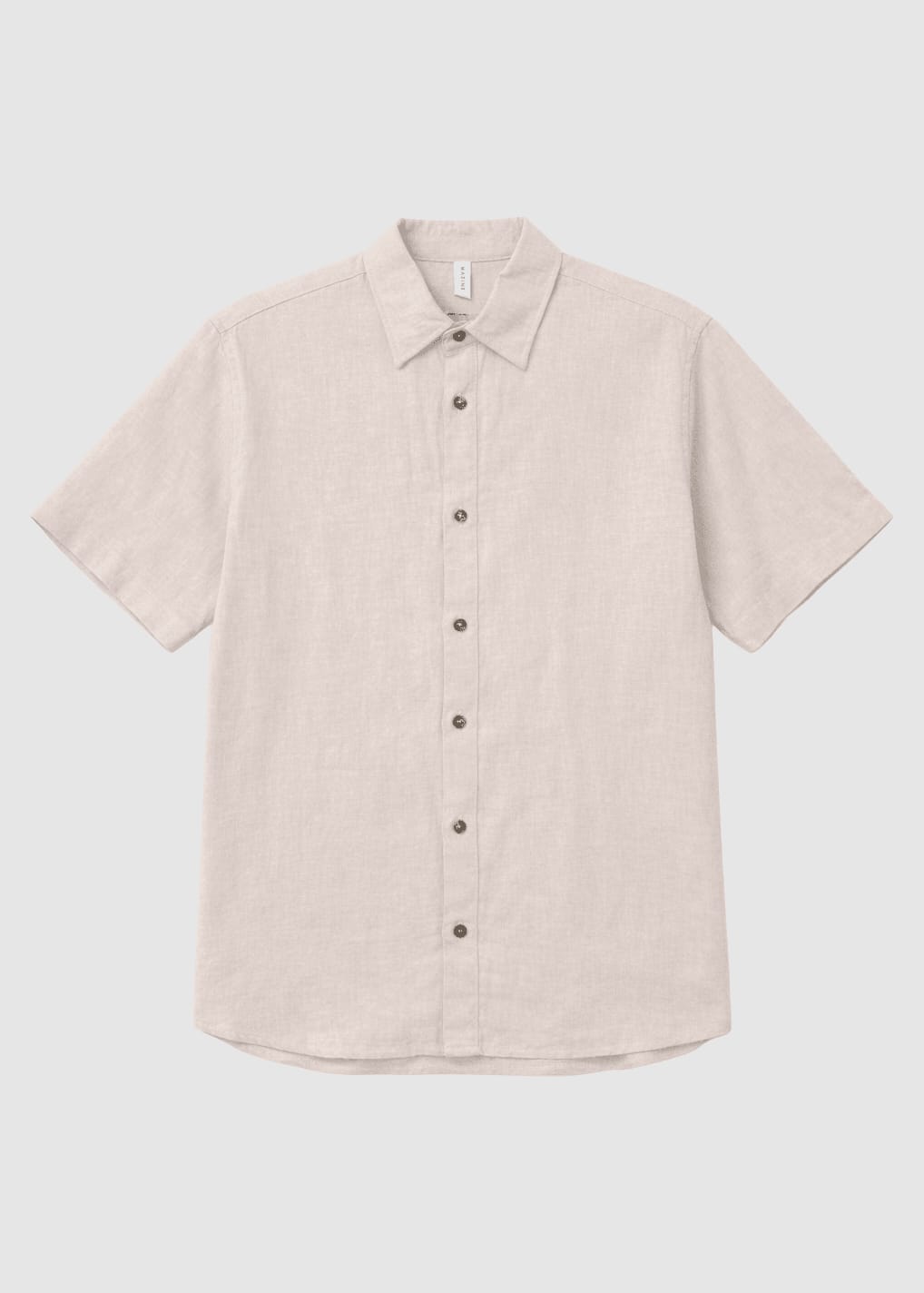 Shortsleeve Linen Shirt Moon