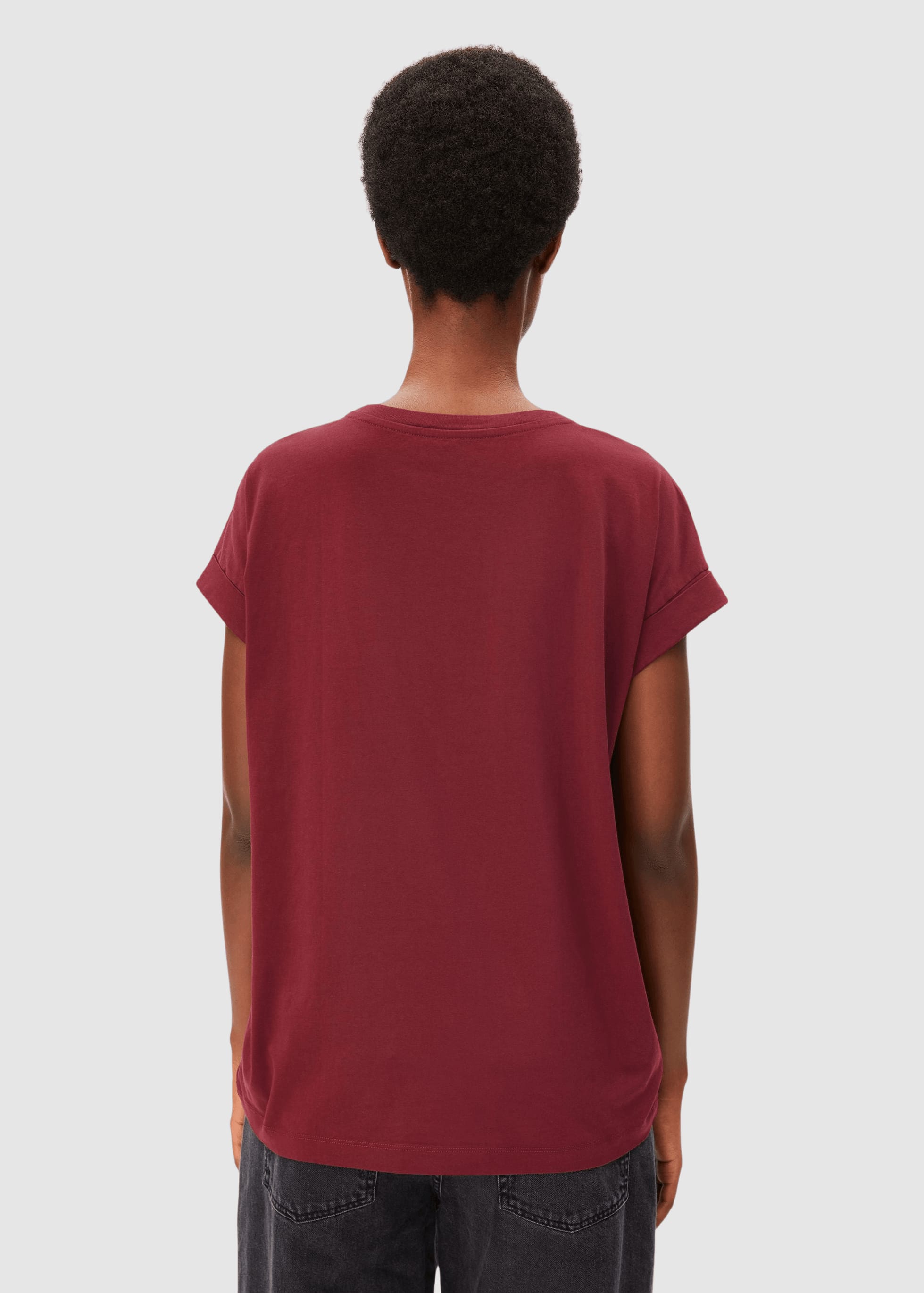 armedangels-idaara-t-shirt-velvet-red-2.jpeg Idaara T-Shirt Velvet Red