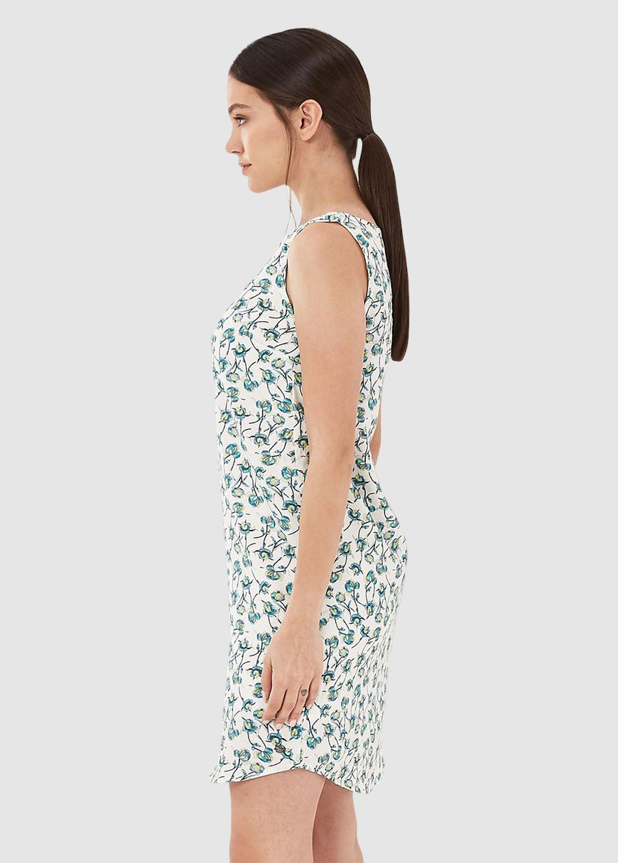 Women's Allover Printed Dress Women's Allover Printed Dress