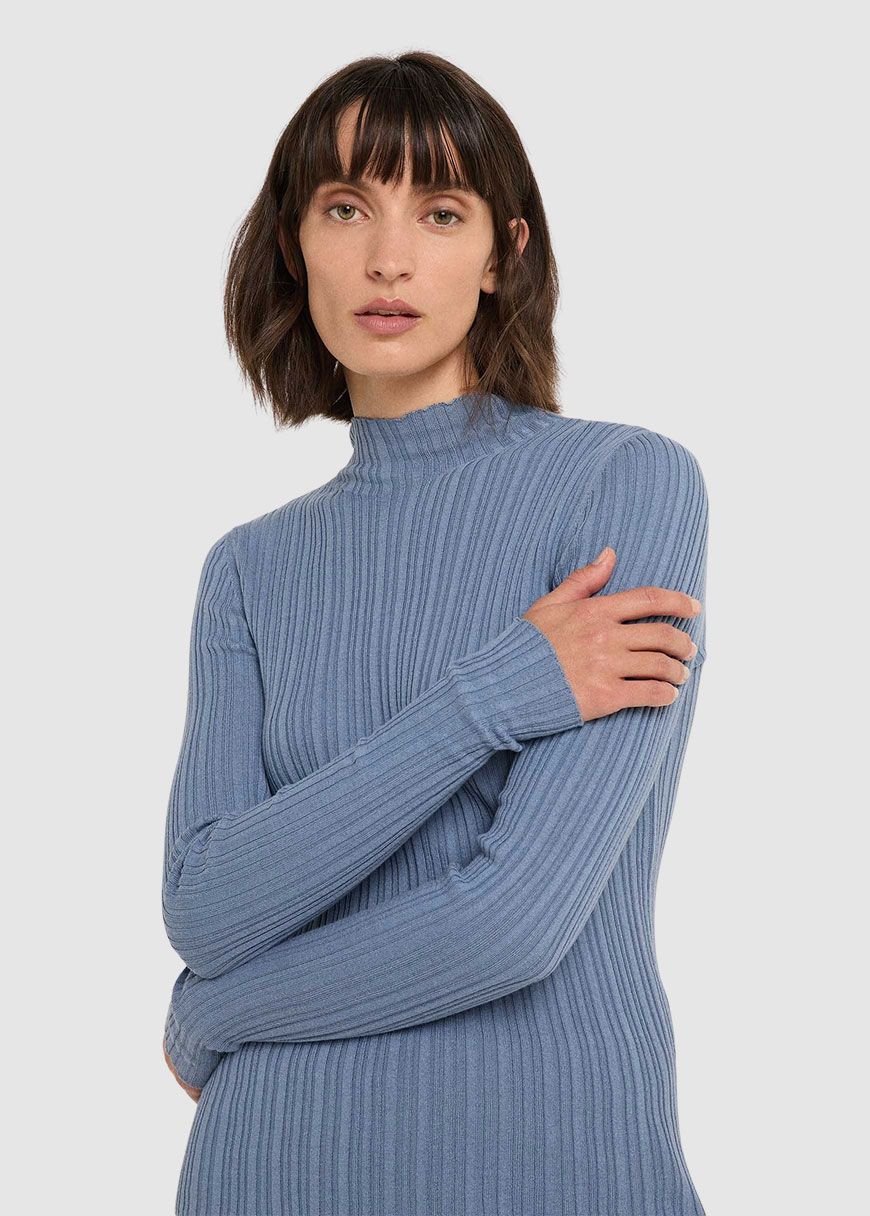 Rippenstrick Pullover